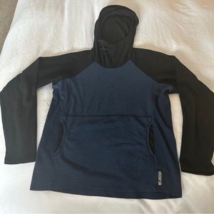 Melanzana Grid Hoodie